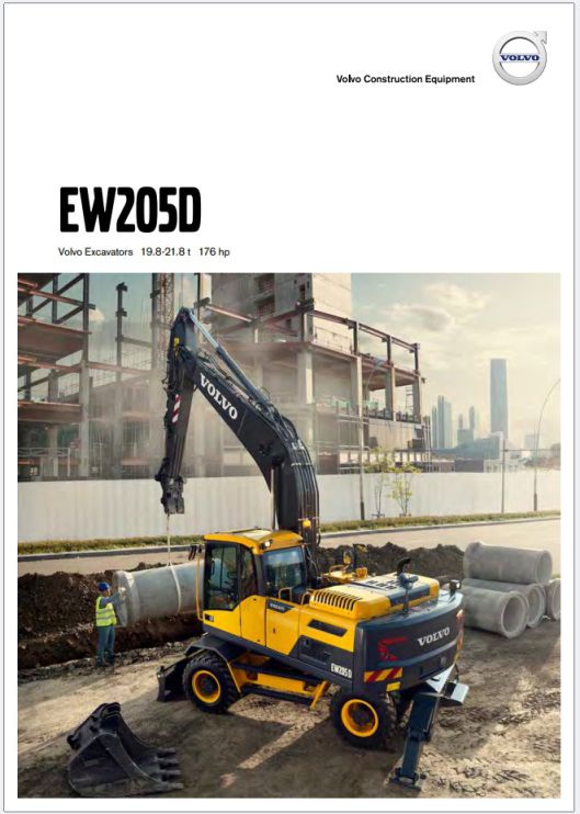 Volvo EW205D Excavator Service Repair Manual001