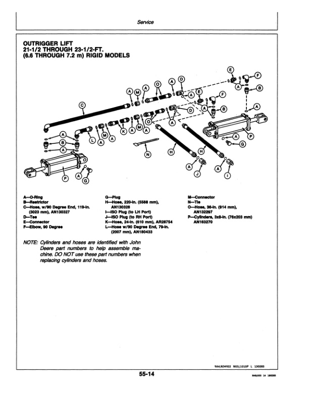 John Deere 1010 Series Drawn Field CULTIVATOR Operator Manual OMN200075 3