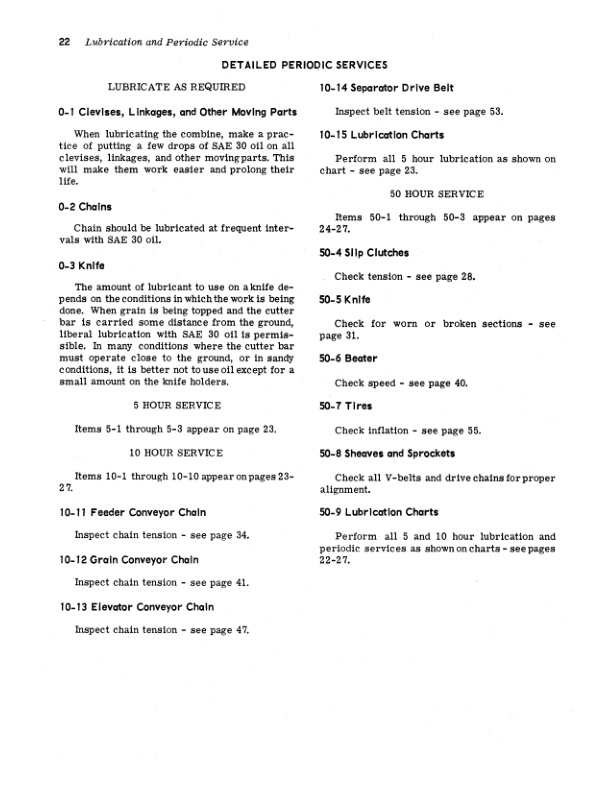 John Deere 106 Combine Operator Manual OMH63971 2