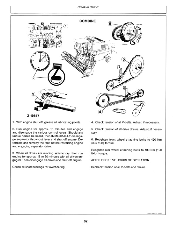 John Deere 1068 H Combine Operator Manual OMZ91554 2