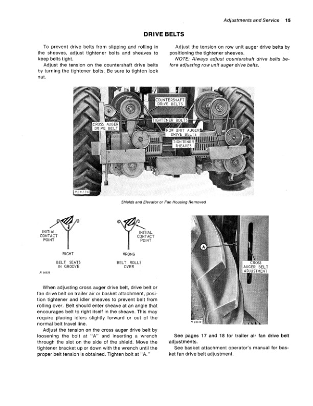John Deere 282 Cotton Sripper Operator Manual OMN159288 2