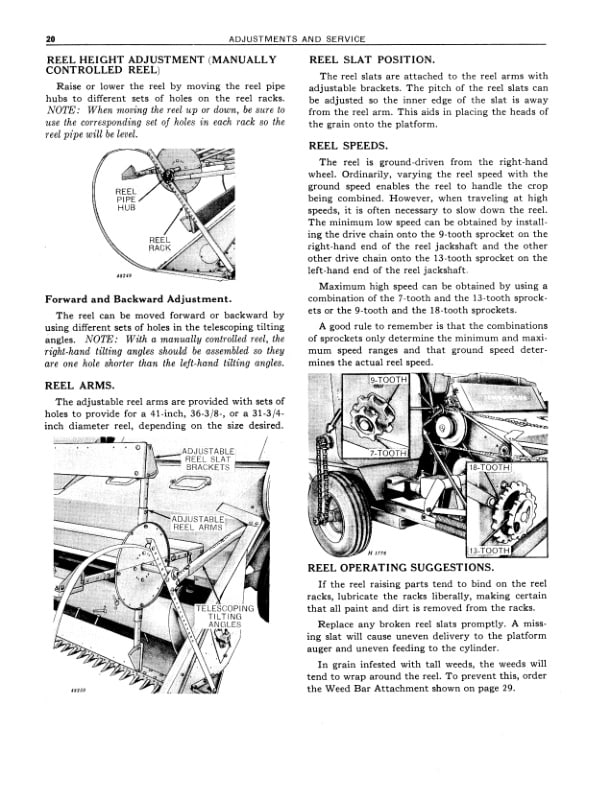 John Deere 30 Combine Operator Manual OMH611159 2