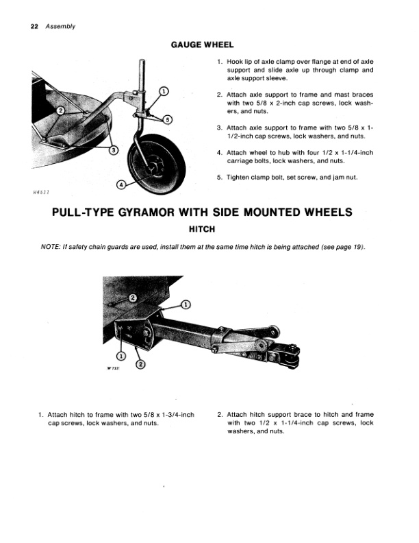 John Deere 307 Gyramor Rotary Cutter Operator Manual OMW21303 3