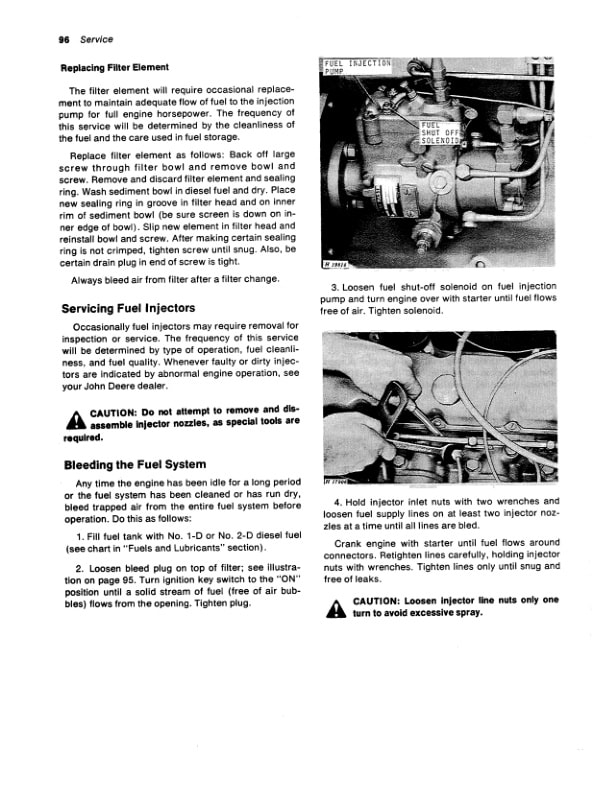 John Deere 3300 Combine Operator Manual OMH84601 3