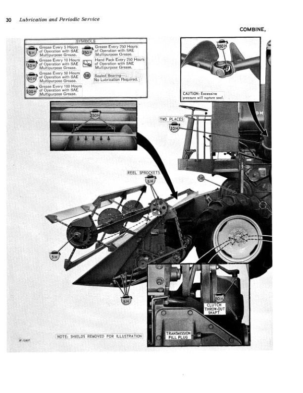 John Deere 40 Combine Operator Manual OMH91051 2