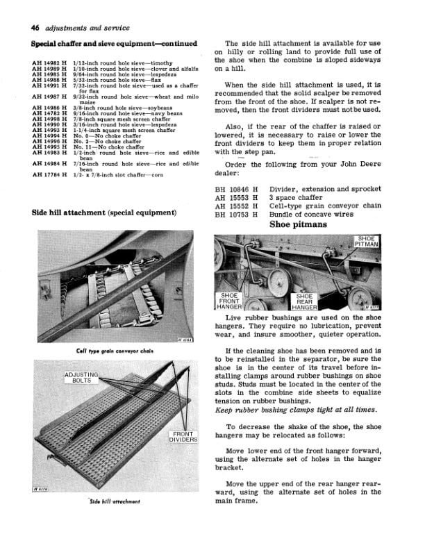 John Deere 42 Pull Type Combine Operator Manual OMH90866 3
