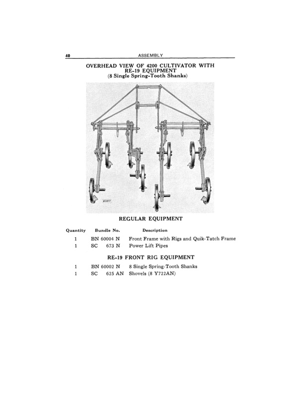 John Deere 4200 TWO ROW ROW CROP CULTIVATOR Operator Manual OMN19859 3