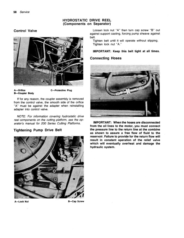 John Deere 4400 Combine Operator Manual OMH101505 2