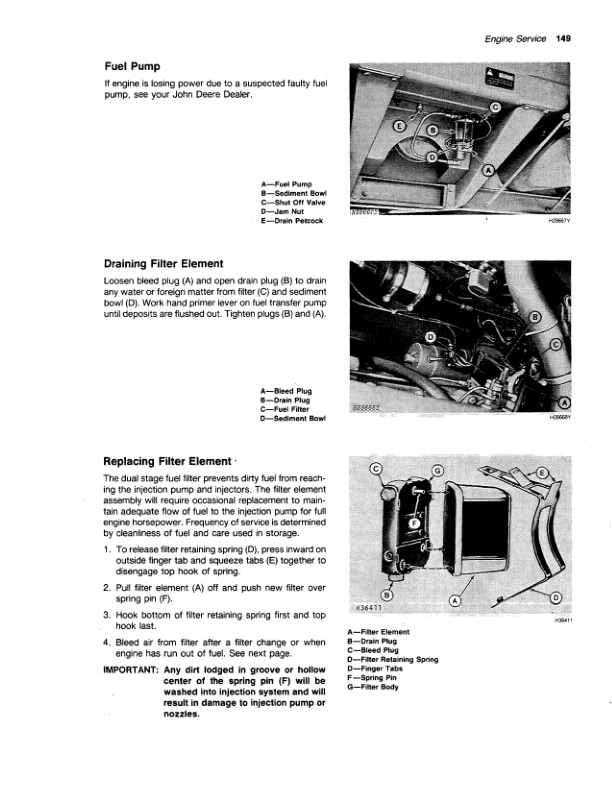 John Deere 4420 Combine Operator Manual OMH116958 3