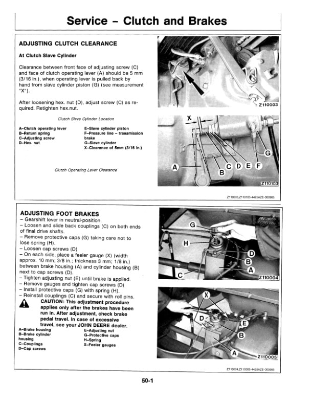John Deere 4425 Combine Operator Manual OMZ91699 3