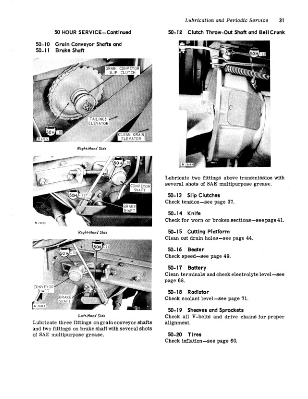 John Deere 45 Combine Operator Manual OMH63137 2
