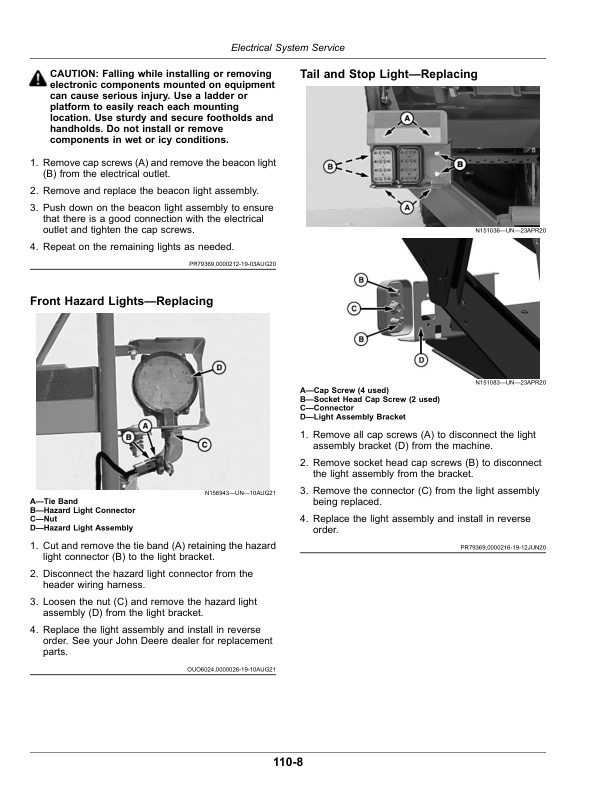 John Deere 4MZ-6 (CP770) Cotton Picker Operator Manual OMKK99036-3