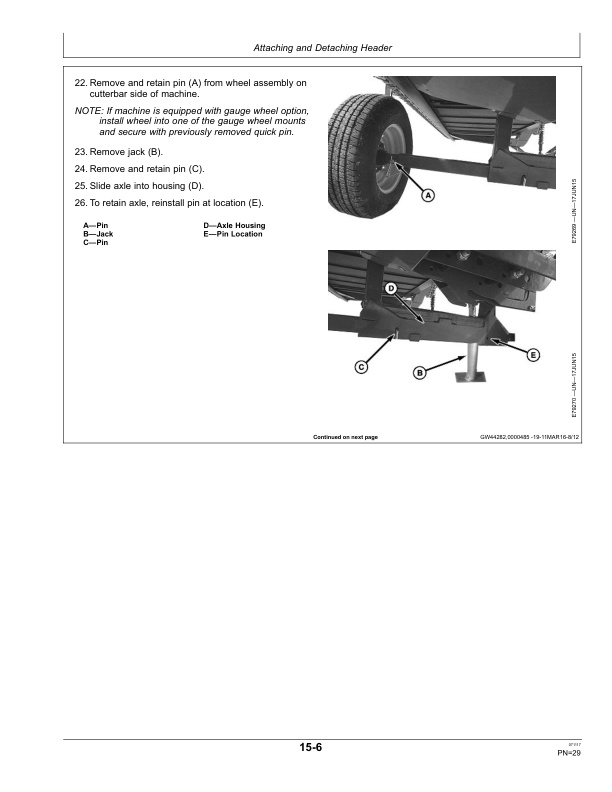John Deere 500D Series Draper Operator Manual OMFH326325-2