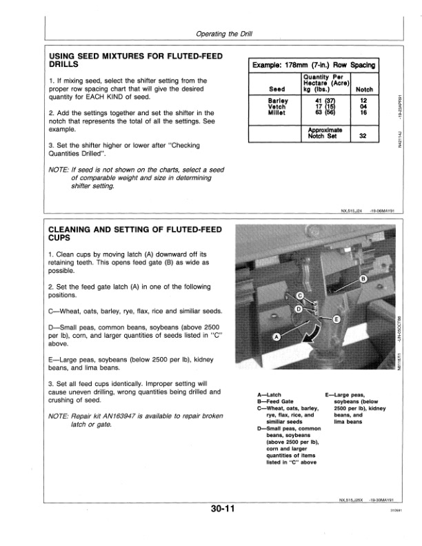John Deere 515 INTEGRAL GRAIN DRILL Operator Manual OMN200066 2