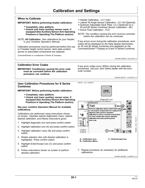 John Deere 600 F Series Cutting Platforms Operator Manual OMHXE104483-2