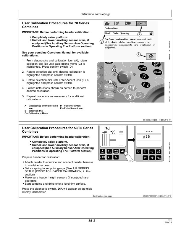 John Deere 600 F Series Cutting Platforms Operator Manual OMHXE69824-2