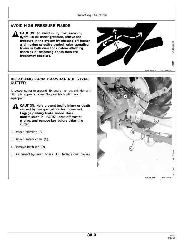 John Deere 609 709 Rotary Cutter Operator Manual OMW40647 2