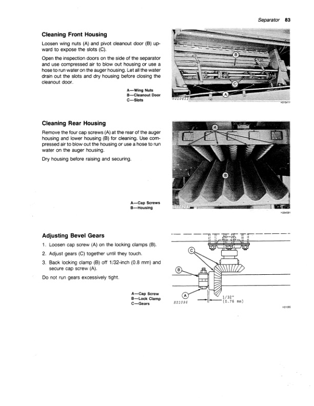 John Deere 6601 Combine Operator Manual OMH82644 3