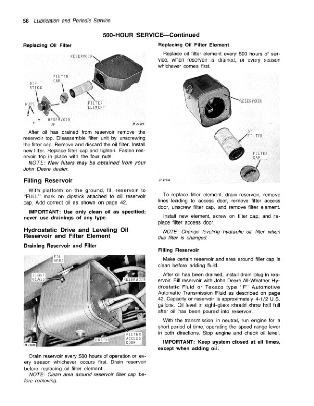 John Deere 6602 Combine Operator Manual OMH87004 2