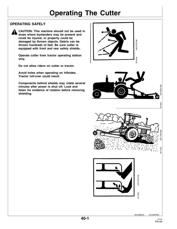 John Deere 717 Rotary Cutter Operator Manual OMW40641 2