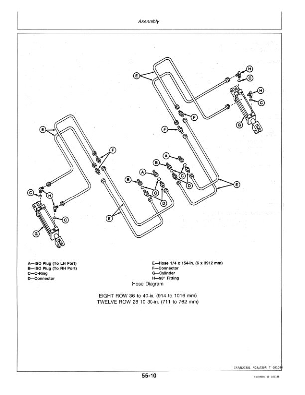 John Deere 725 Series Row Crop CULTIVATOR Operator Manual OMN200013 3
