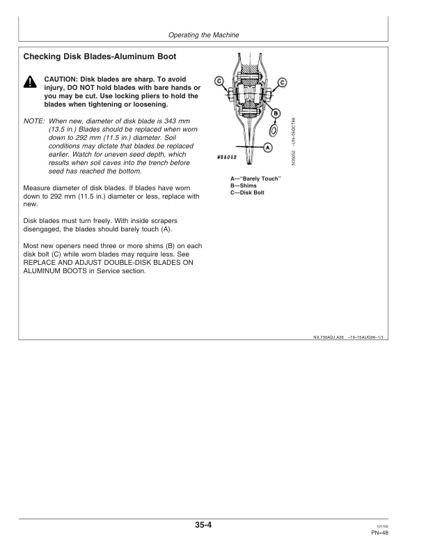 John Deere 740A Mulch Drill Operator Manual OMA83421 2