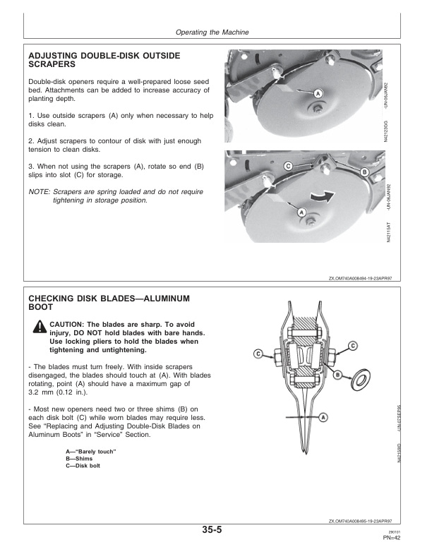 John Deere 740A Mulch Drill Operator Manual OMZ92595 2