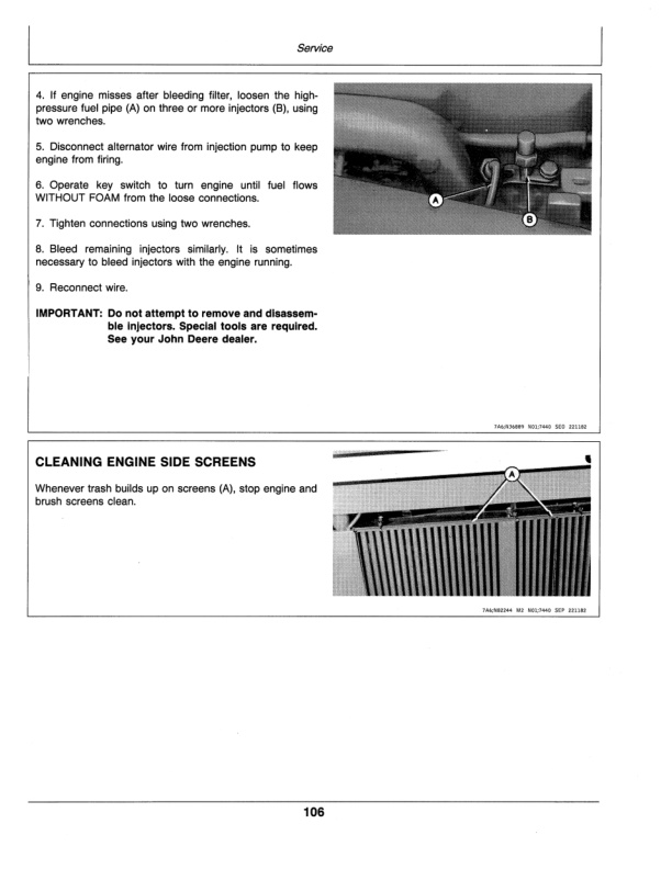 John Deere 7440 Cotton Sripper Operator Manual OMN159573 3