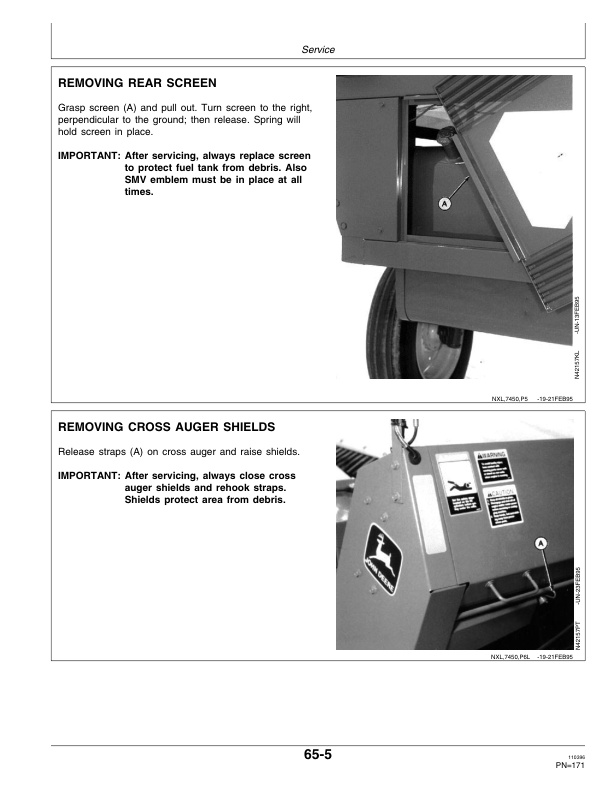 John Deere 7450 Cotton Stripper Operator Manual OMN200465 3