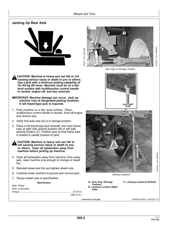 John Deere 7660 Cotton Picker Operator Manual OMKK12741-3