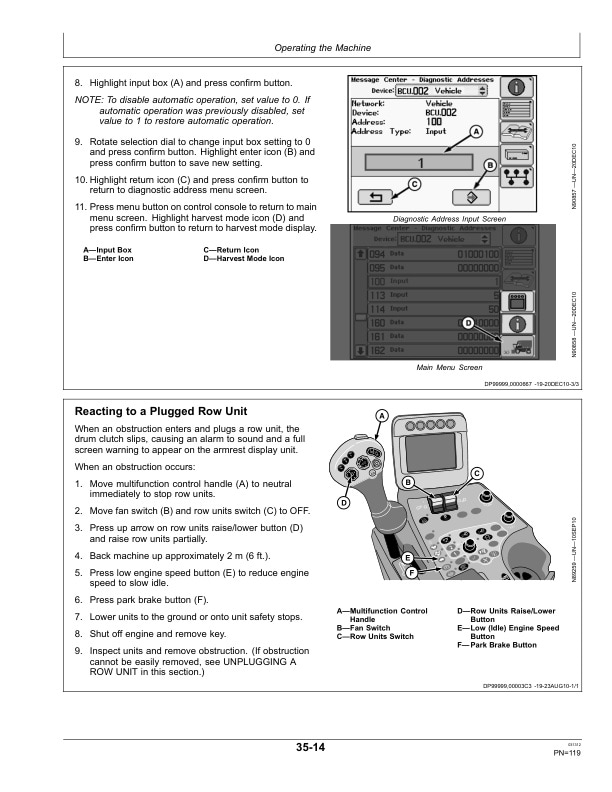 John Deere 7660 Cotton Picker Operator Manual OMN403937-2