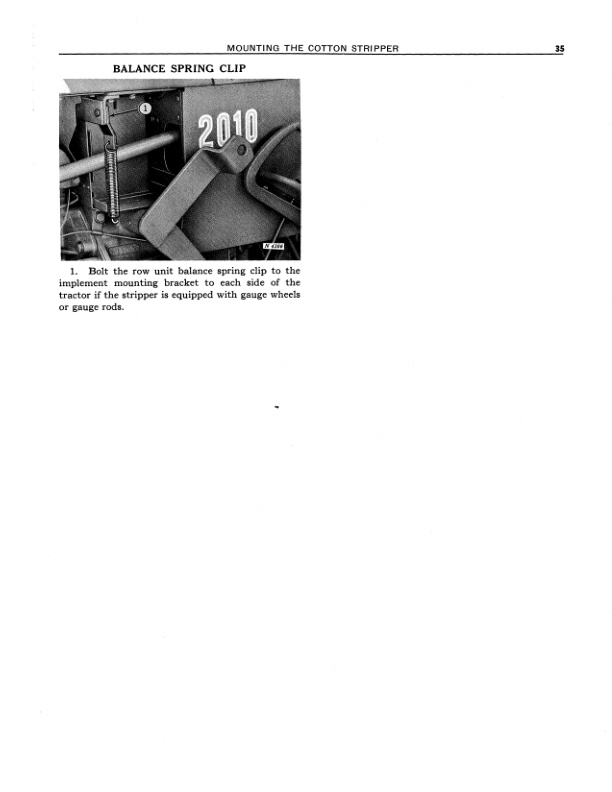 John Deere 77 Two Row Cotton Sripper Operator Manual OMN97501 3