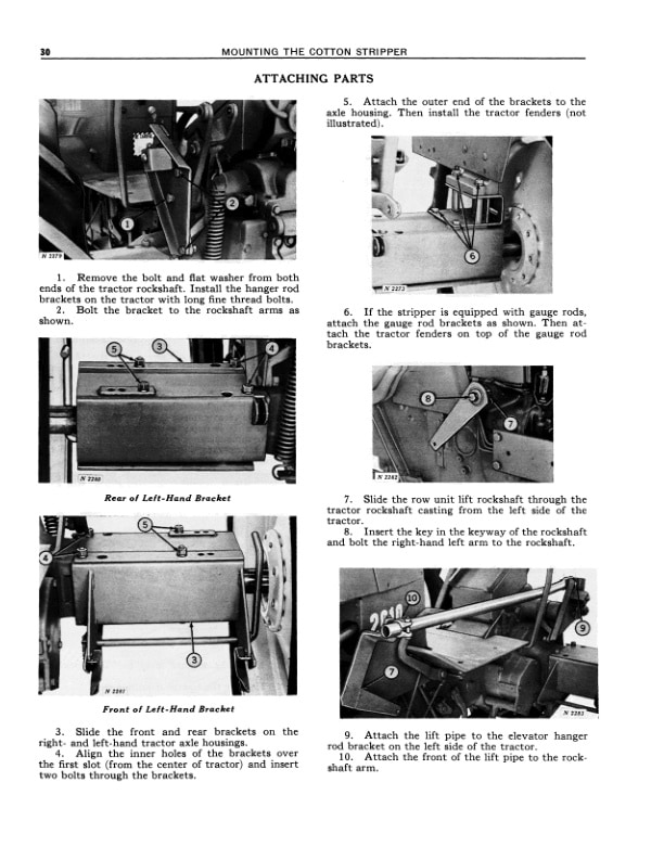 John Deere 77 Two Row Cotton Sripper Operator Manual OMN97602N 3