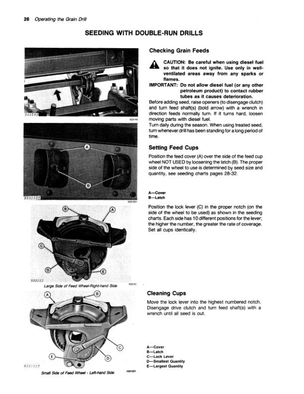 John Deere 8000 SERIES GRAIN DRILL Operator Manual OMN159581 2