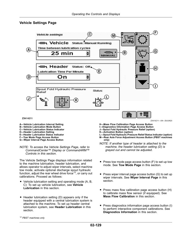 John Deere 8100 – 8600 Self-Propelled Forage Harvester Operator Manual OMDXE12632-2