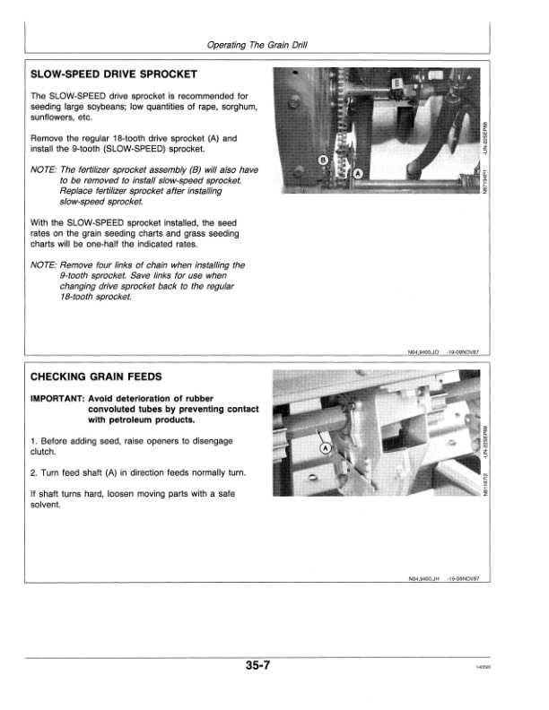 John Deere 9400 PRESS WHEEL HOE DRILL Operator Manual OMN200296 2