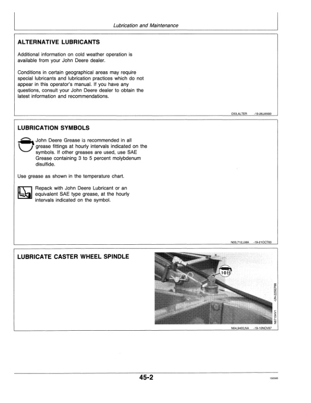 John Deere 9400 PRESS WHEEL HOE DRILL Operator Manual OMN200296 3