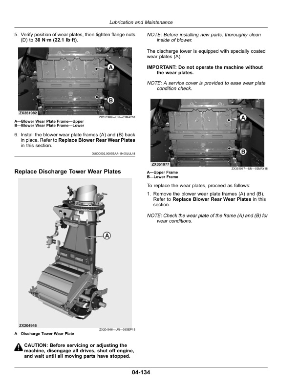 John Deere 9700, 9800, and 9900 Self-Propelled Forage Harvester Operator Manual OMZ201213-3