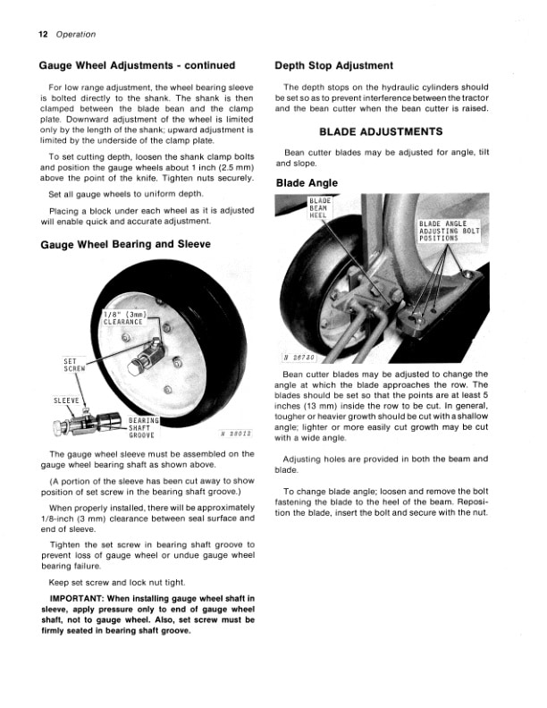 John Deere FM 468 Bean Cutter Operator Manual OMN159340 2