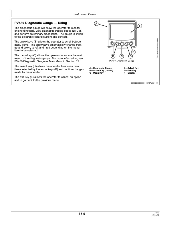 John Deere PowerTech 4.5L OEM Diesel Engines Operator Manual OMDZ116261-2