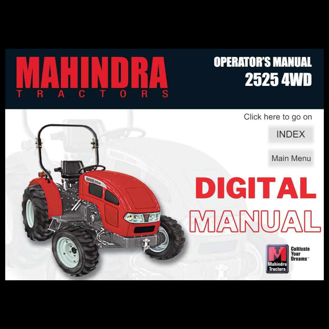 Mahindra Tractor 2525 Operator Service Manual_1