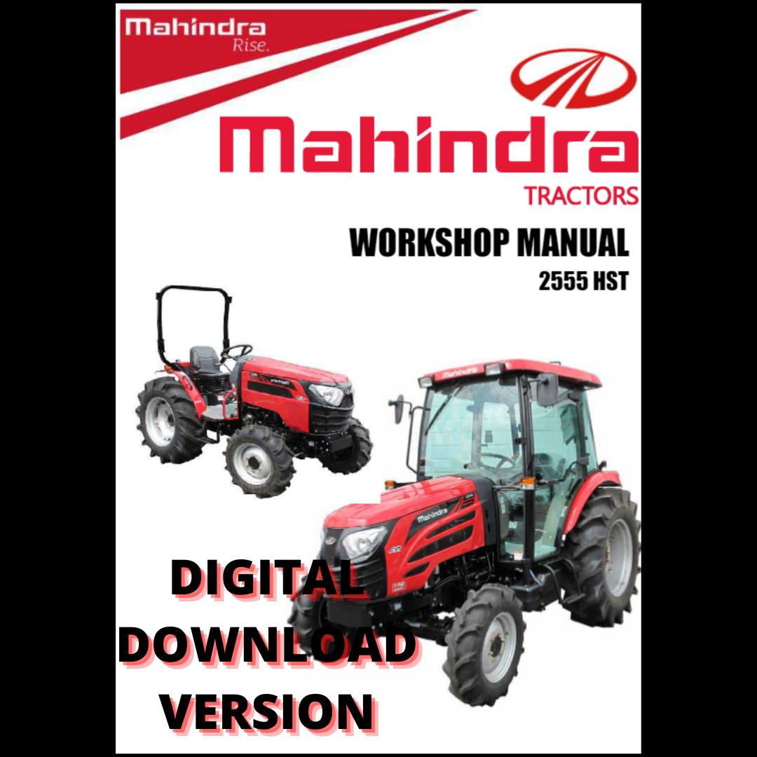 Mahindra Tractor 2555 HST Workshop Manual