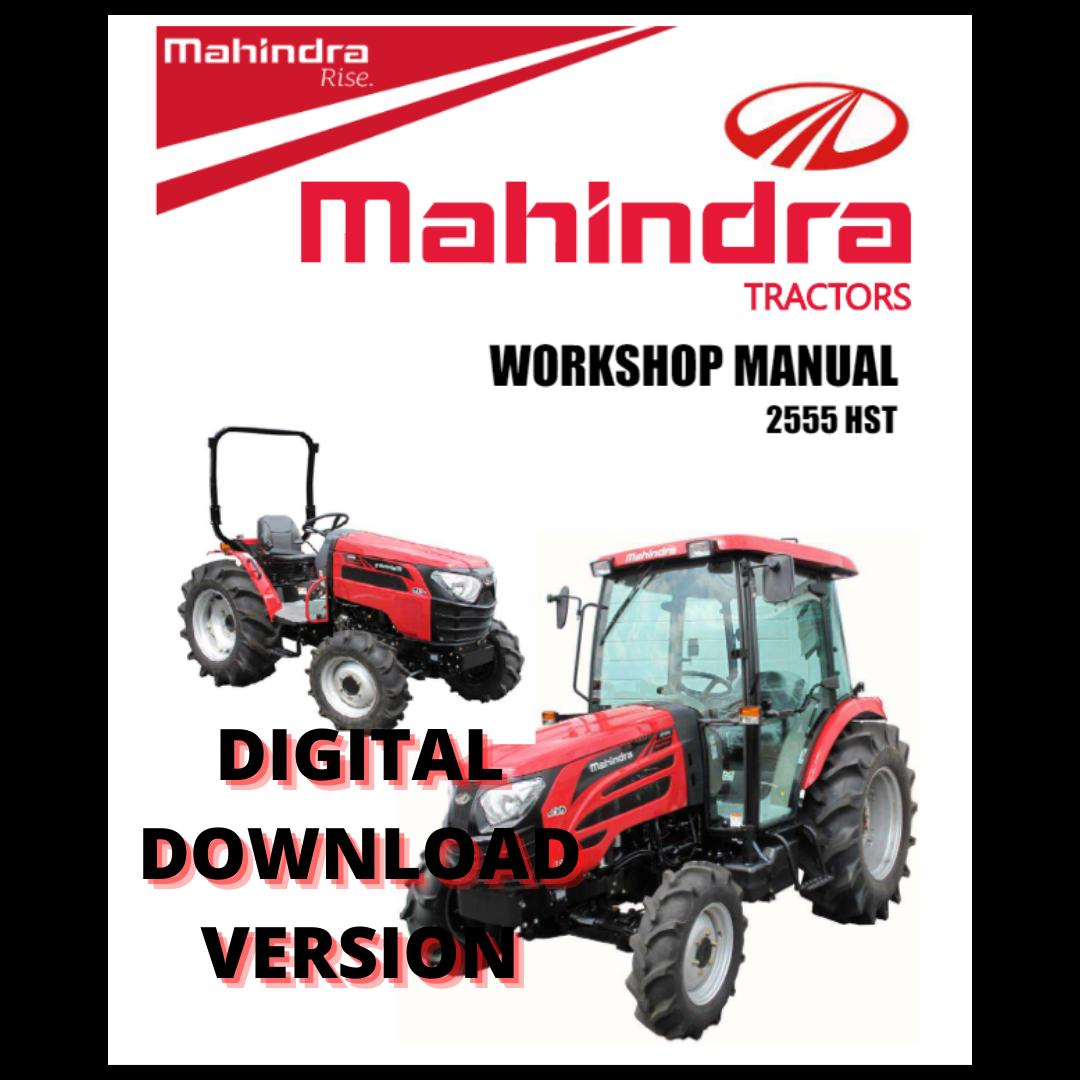 Mahindra Tractor 2555 HST Workshop Manual_1