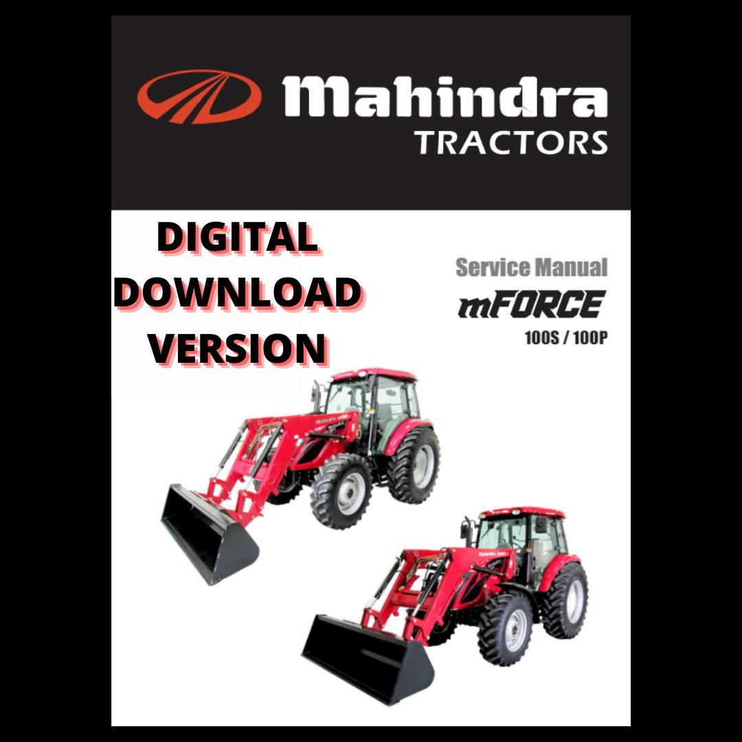 Mahindra Tractor mFORCE 100S 100P Service Manual