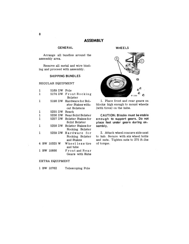 John Deere 1074 HEAVY-DUTY WAGON Operator Manual OMW12355-3