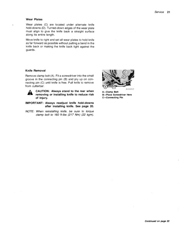 John Deere 1380 Mower Conditioner Operator Manual OME64887-2