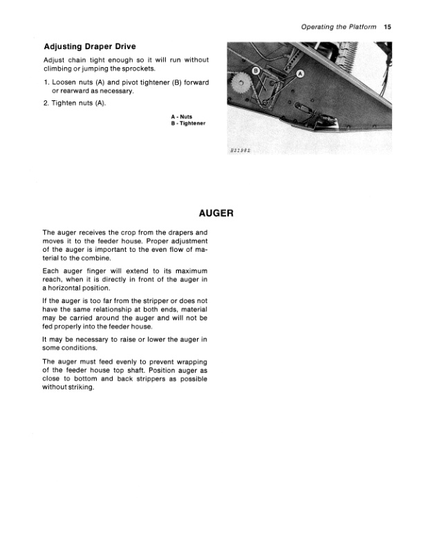 John Deere 218 Draper Platform Operator Manual OMH111338 2