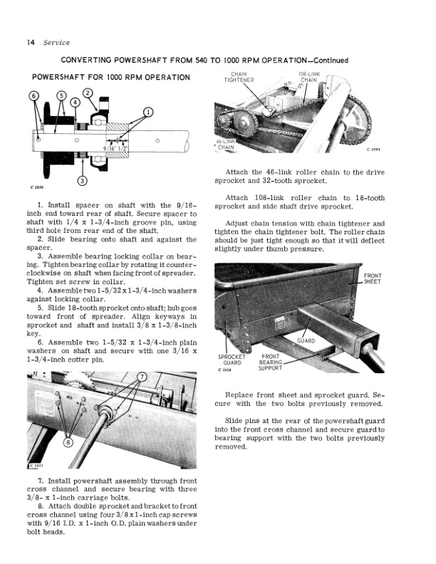 John Deere 33 SPREADER Operator Manual OMC18275-3