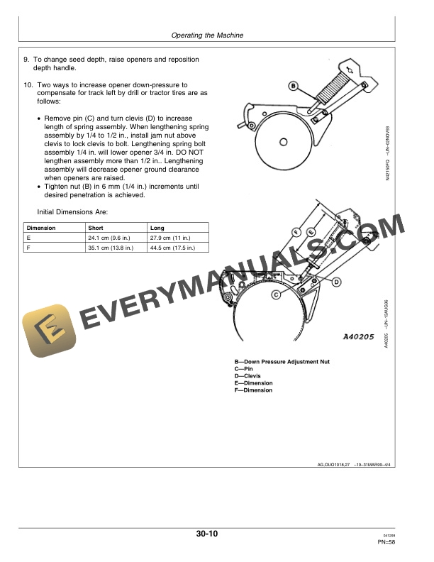 Union 455 Handbook.pdf John Deere 455 Series Two and Three Unit Folding Grain Drill Operator ...