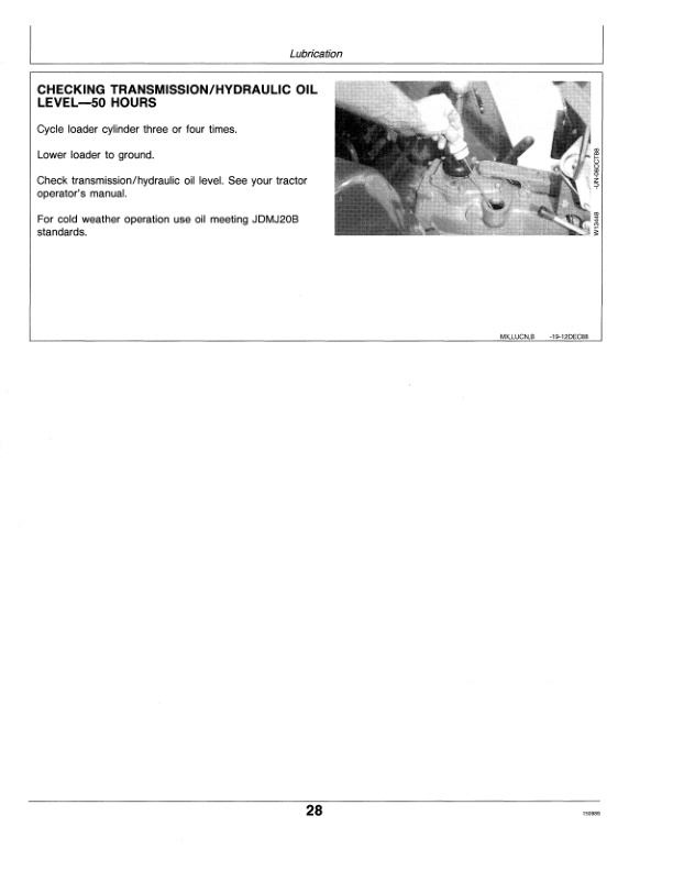 John Deere 60 70 And 70A Loader Operator Manual OMM79638 3